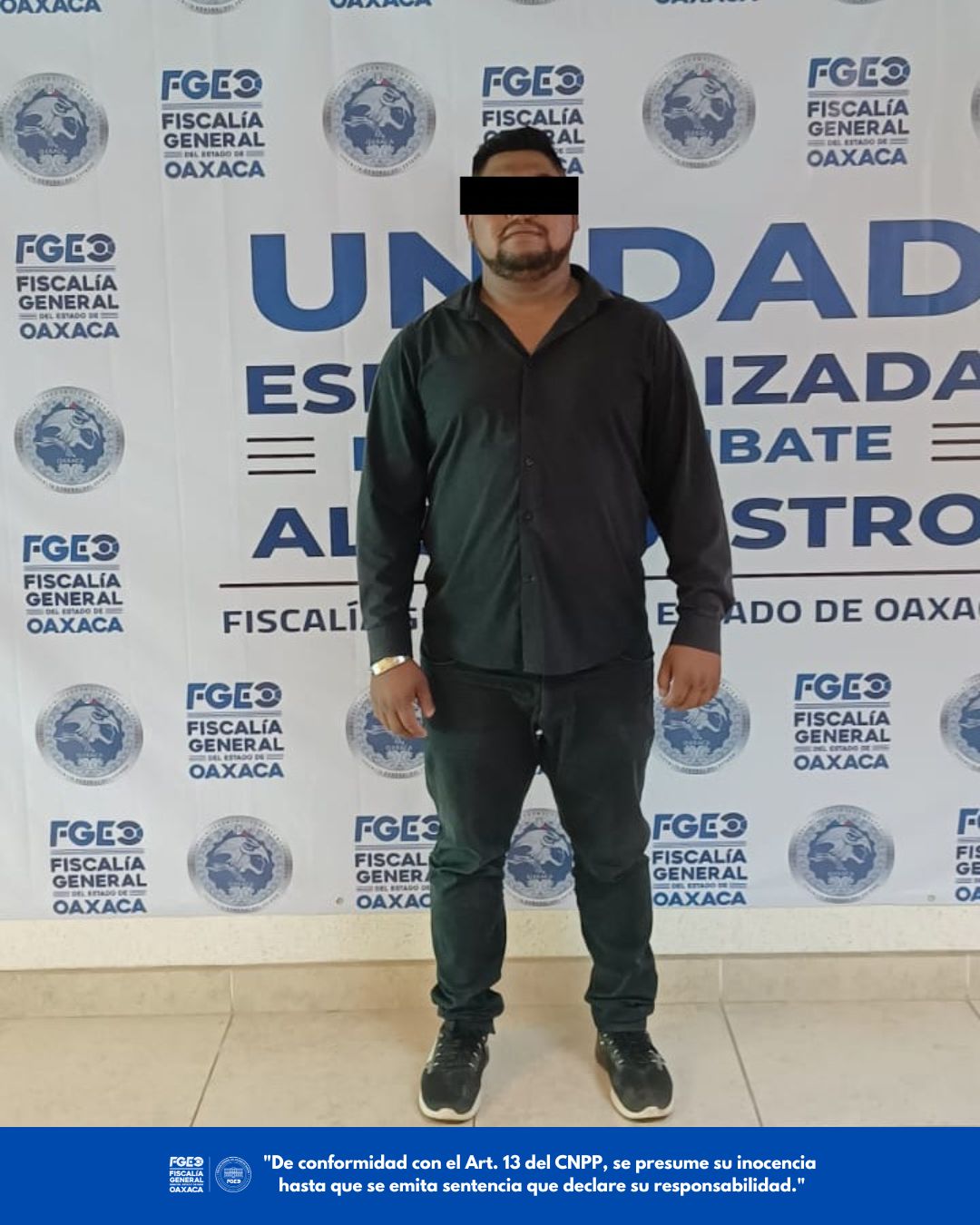 Vinculan a proceso a presunto extorsionador por exigir 70 mil pesos de cobro de piso a arrendador en Santa María Atzompa
