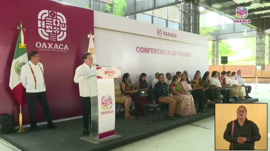 Santa Lucía del Camino reconoce inversión estatal y se suma al programa Oaxaca Linda, Sicarú Lulá