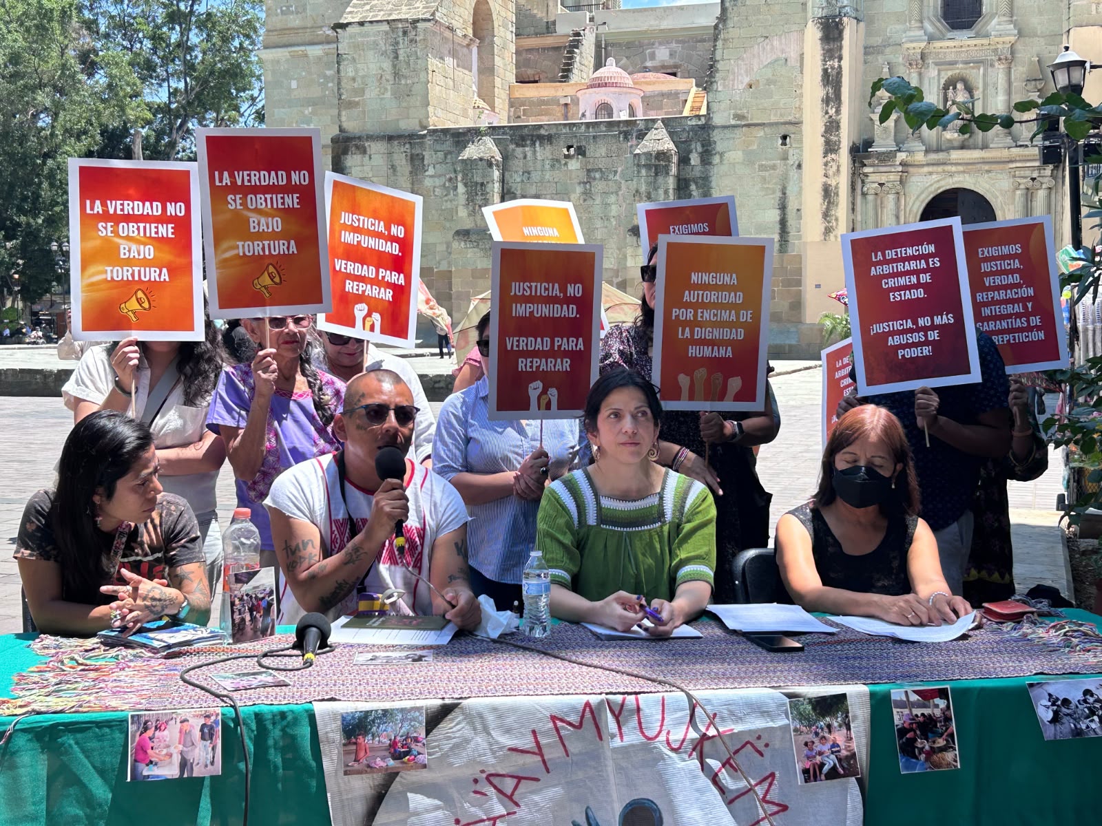A dos años y medio de su detención por protestar contra la gentrificación, Fila Aldaz exige justicia por tortura en Oaxaca