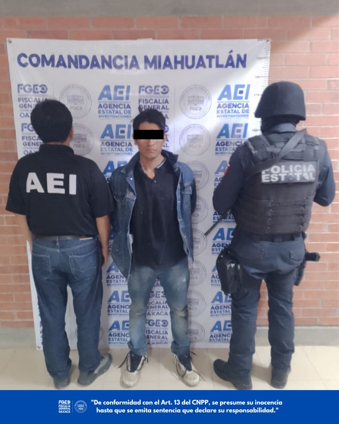 En menos de 48 horas, Fiscalía de Oaxaca, Policía Estatal y Gabinete de Seguridad detienen a probable autor material de homicidio del Alcalde de San Miguel Yogovana