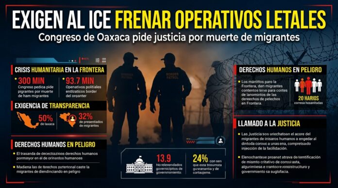 Congreso de Oaxaca contra el ICE