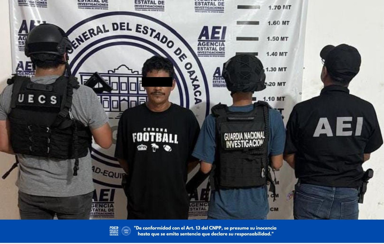 Resultados del operativo de seguridad interinstitucional en la Costa, detienen a persona por homicidio de consejera en Pinotepa Nacional: Fiscalía de Oaxaca