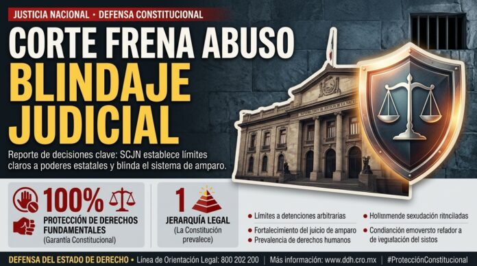 Corte frena abuso del amparo: Imputados no podrán evadir medidas cautelares