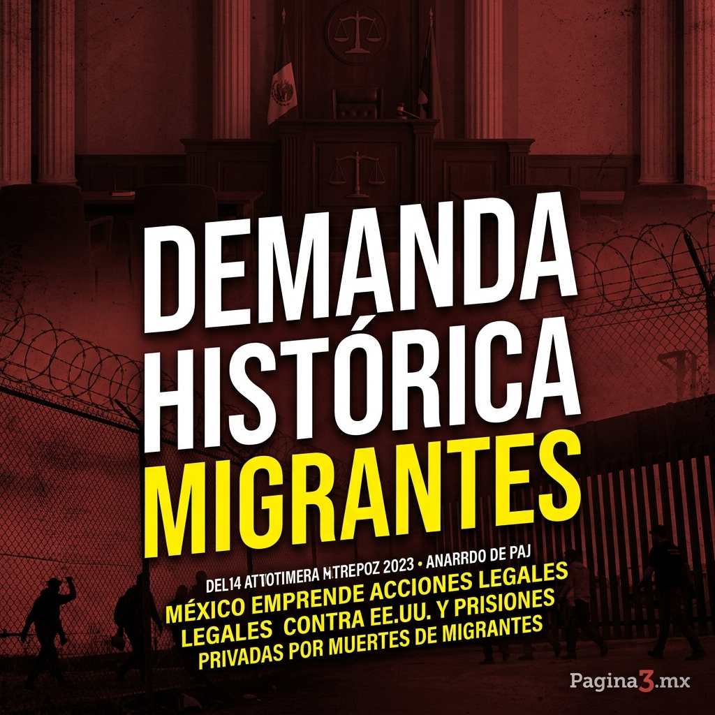 México presentará denuncias ante EU por muertes de 17 migrantes vinculadas al ICE; llama a partidos y Congreso a manifestar rechazo