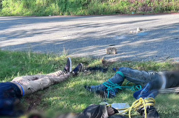 Hallados tres hombres asesinados a machetazos en Oaxaca