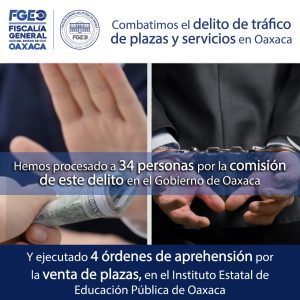 Buscan encarcelar a compradores de plazas en Oaxaca; la mafia de vendedores sigue en la impunidad