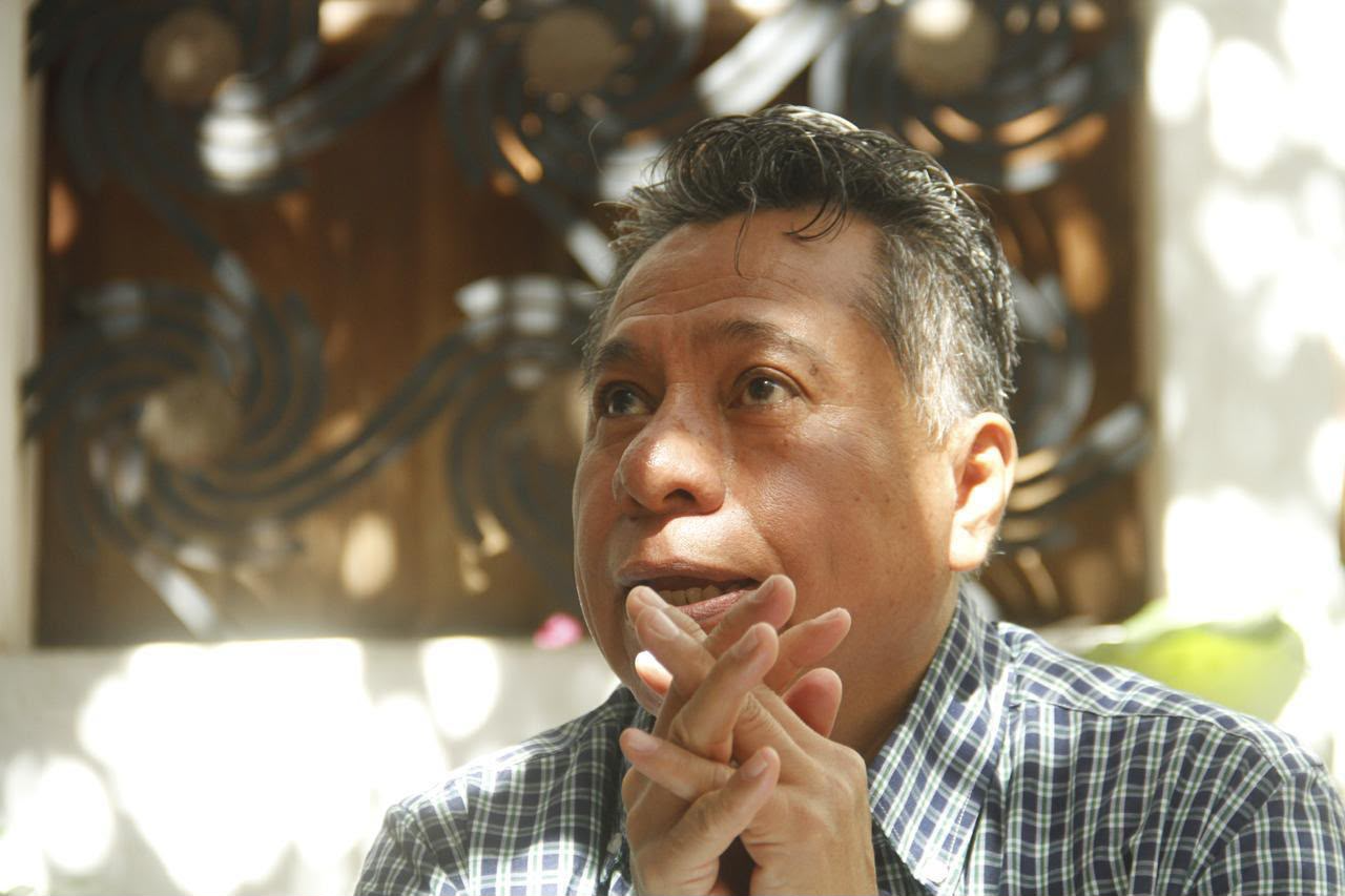 El periodista oaxaqueño Pedro Matías