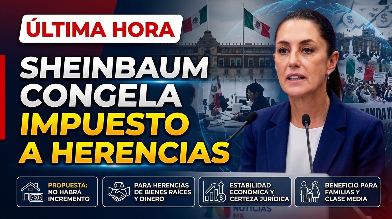 Sheinbaum congela propuesta de Lenia Batres para gravar herencias y recursos de Afores