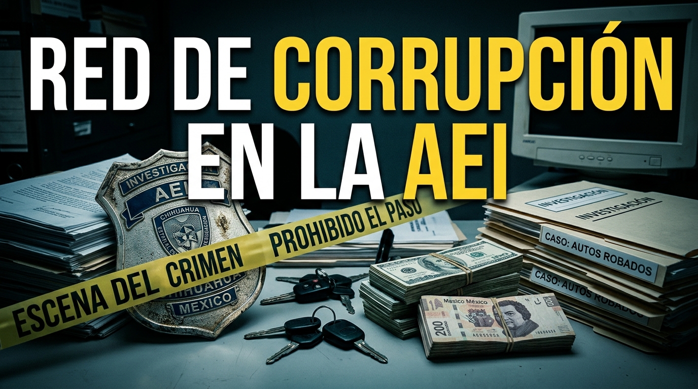 Red de corrupción en la Agencia Estatal de Investigaciones de Oaxaca por reventa de vehículos robados