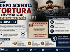 DDHPO acredita tortura de agentes de la AEI; caso lleva una década sin justicia
