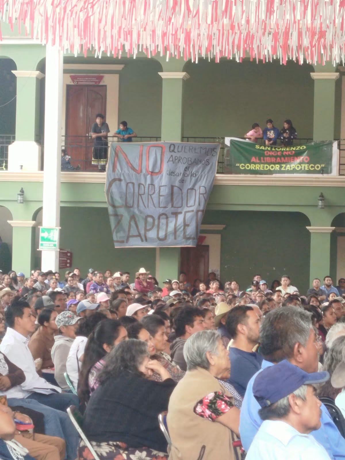 Asamblea comunitaria de San Lorenzo Cacaotepec