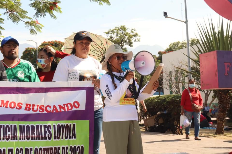 Registro documental de la protesta de colectivos y familias buscadoras