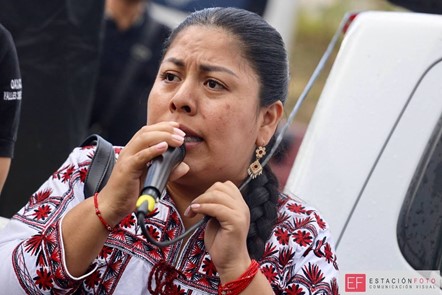 Yenny Araceli Pérez Martínez, Secretaria General de la Sección 22