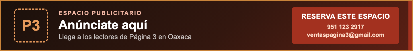 Anunciate en Pagina 3