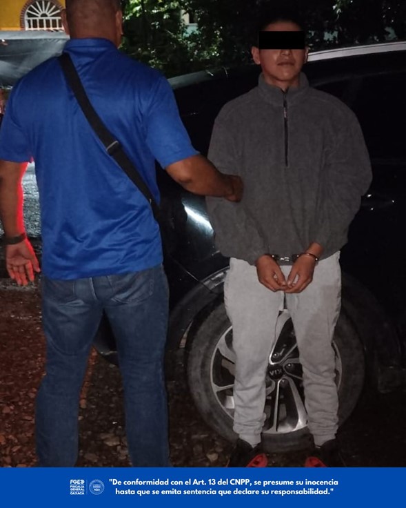 Aprehende FGEO a probable responsable de doble homicidio cometido con disparos de arma de fuego en la región del Istmo