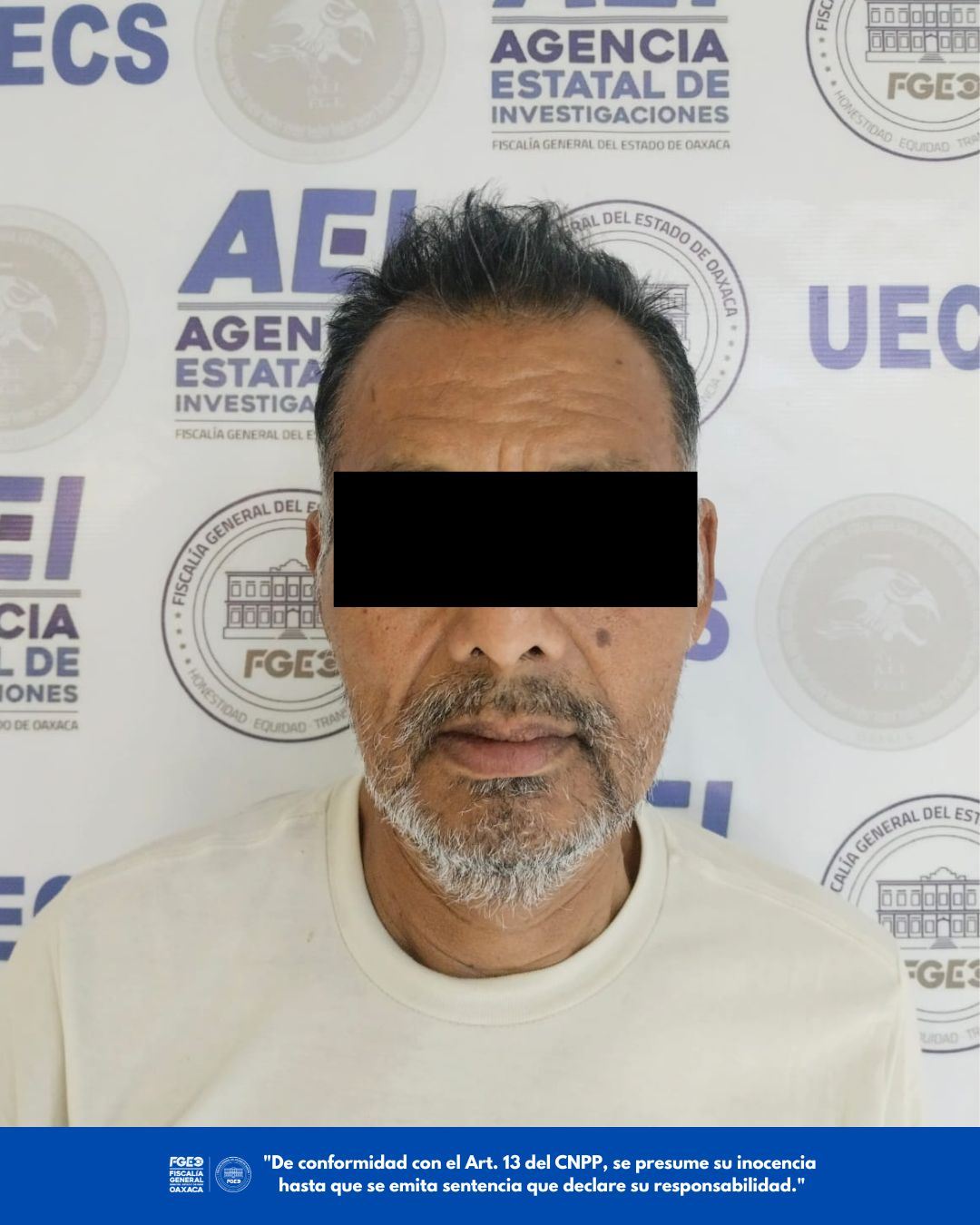 FGEO aprehende a probable responsable de secuestro agravado