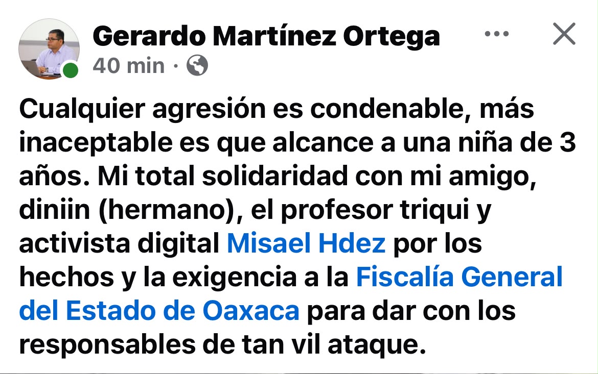 Exigencia de justicia para Misael Hernández y su hija