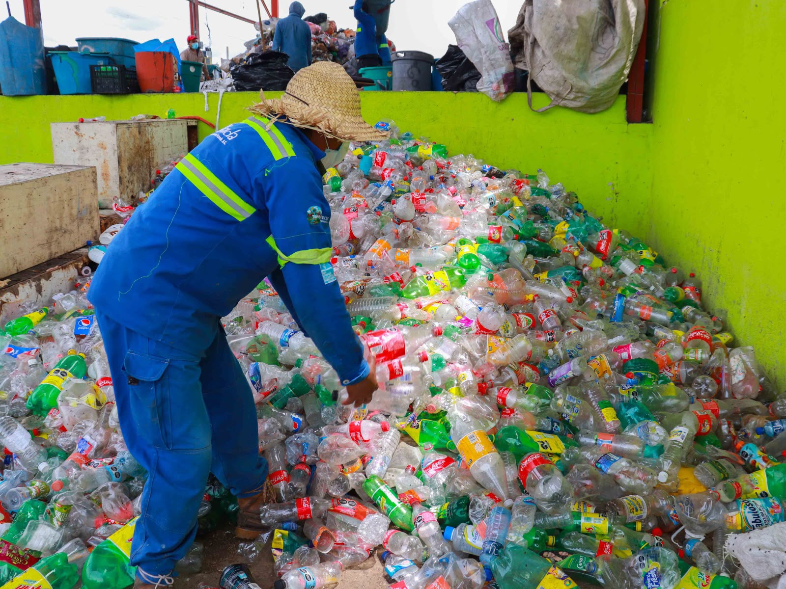 Labor de separación y recolección de reciclables en Oaxaca