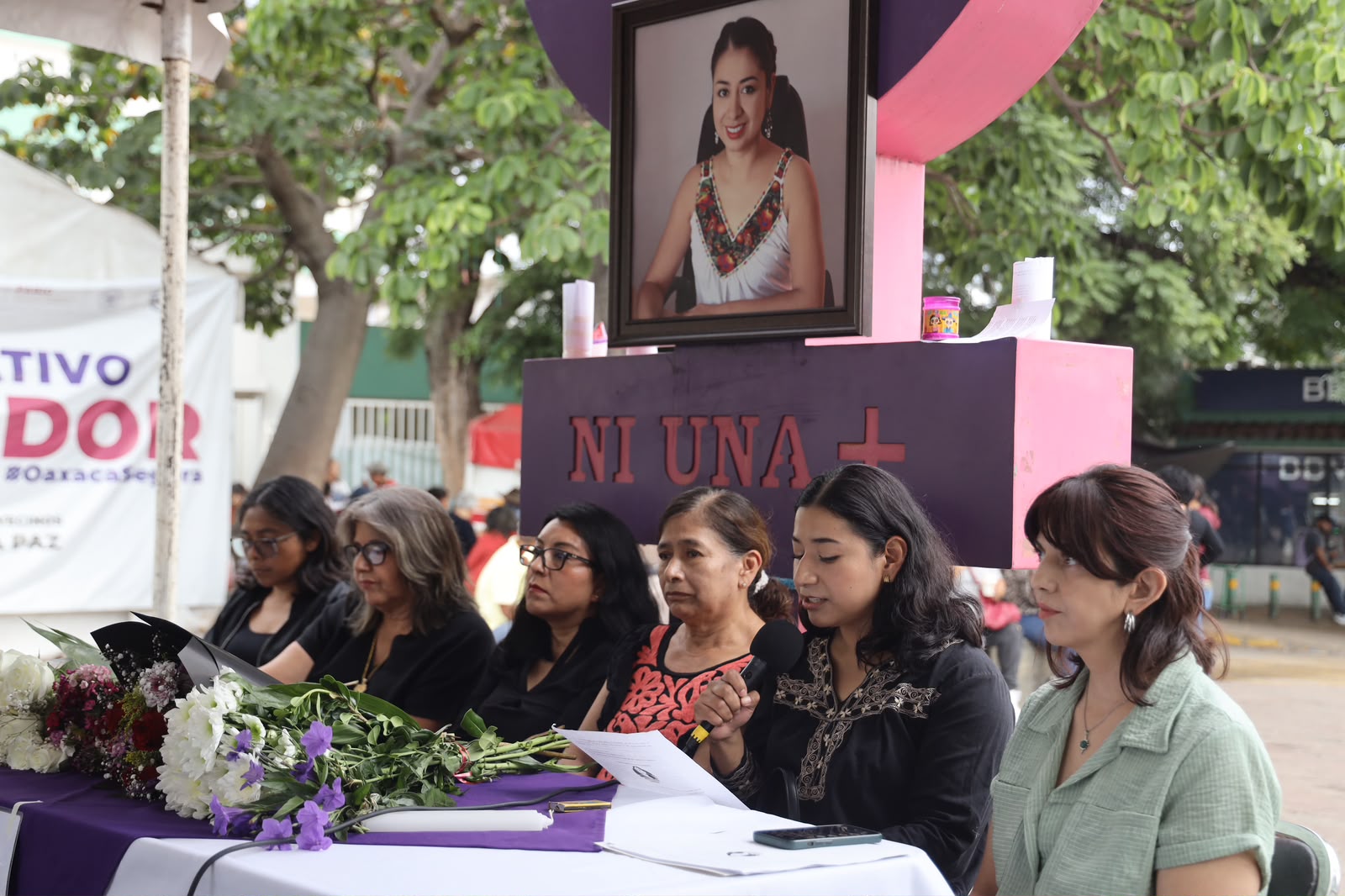 Memorial en recuerdo de Sandra Domínguez, a dos años de su desaparición