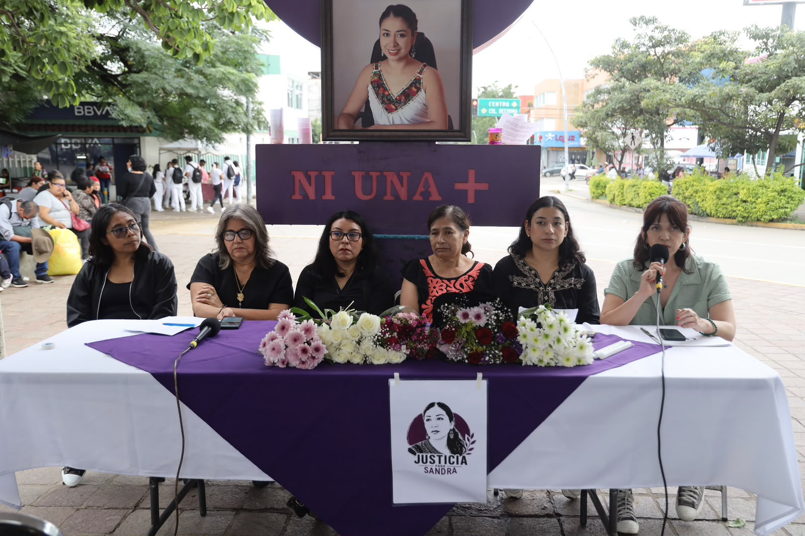 Memorial en recuerdo de Sandra Domínguez, a dos años de su desaparición