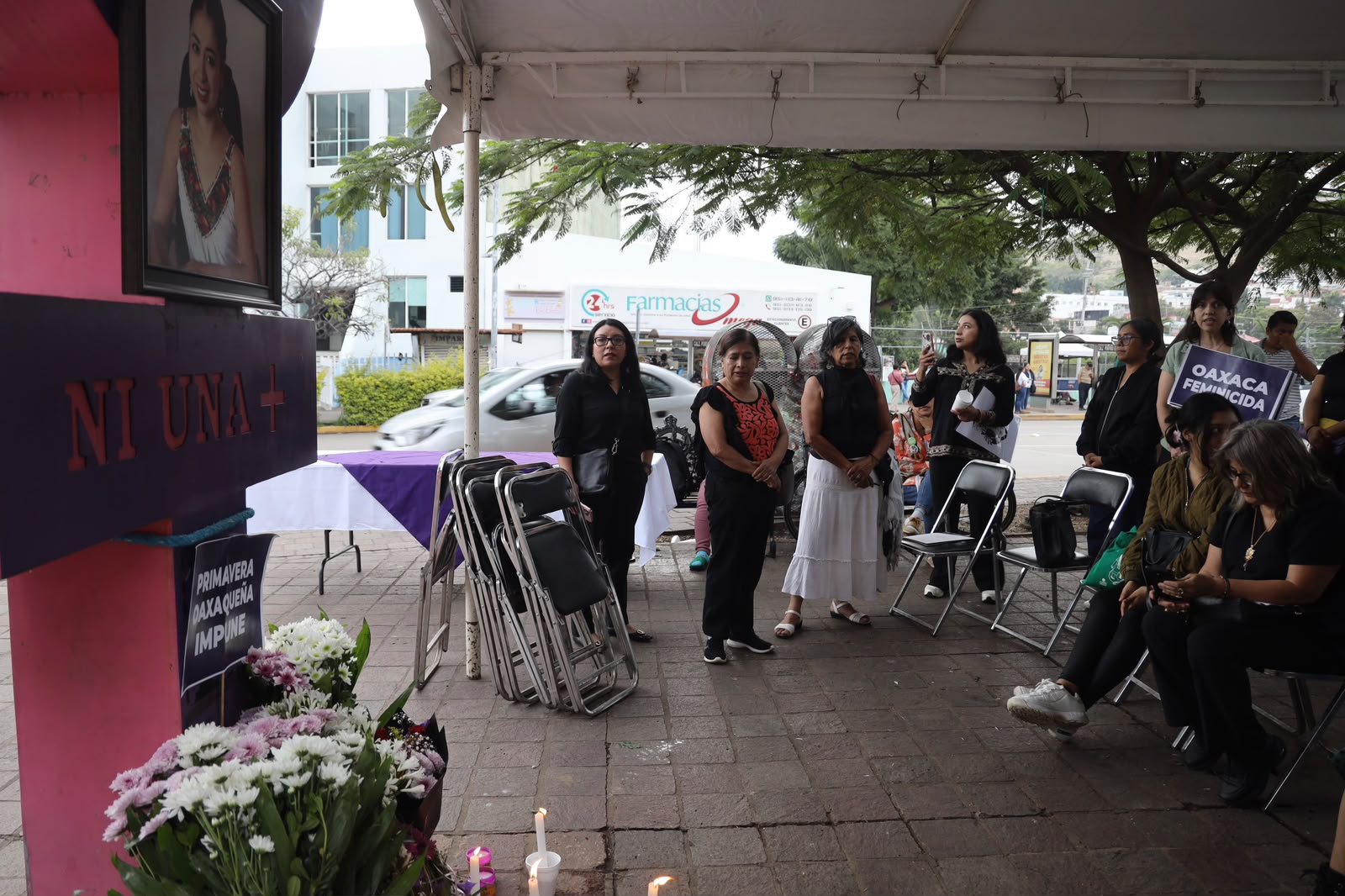 Memorial en recuerdo de Sandra Domínguez, a dos años de su desaparición